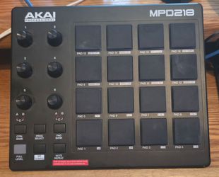 AKAI PROFESSIONALS MPD 218 Midi Pad VGC NO CABLE