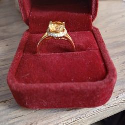 Citrine Ring 