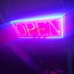 Open Neon Light 