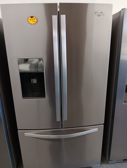 Whirlpool French Door Fridge – Stainless, Water Dispenser