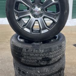 22” GMC Yukon Sierra Chevy Silverado Tahoe Avalanche Cadillac Escalade Factory OEM Wheels Rims Tires 22 inch