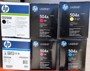 HP 504A color toner