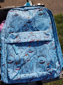 Mr meseeks back pack