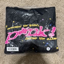 Black Punk Sp5der Hoodie