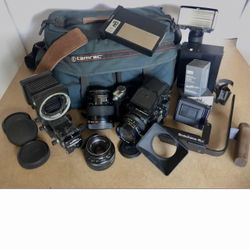 $ REDUCED! Bronica Medium Format Camera Kit