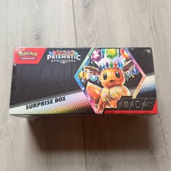 Prismatic Evolution Surprise Box 