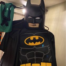 Batman Costume By Lego Maybe Med/Lg (kids)