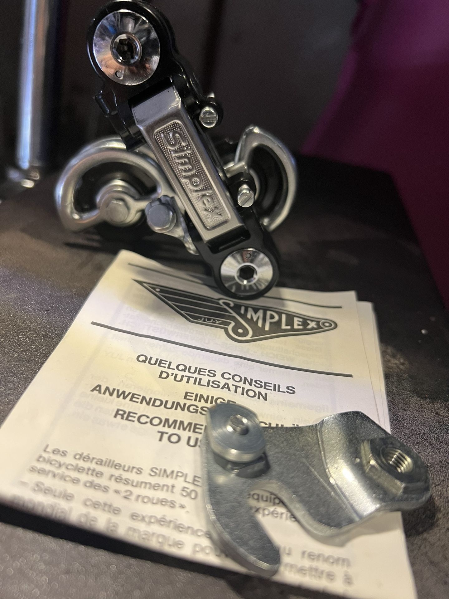 NOS Simplex Rear Derailleur (Open bag) 