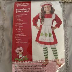 Strawberry Shortcake Costume 3-4T