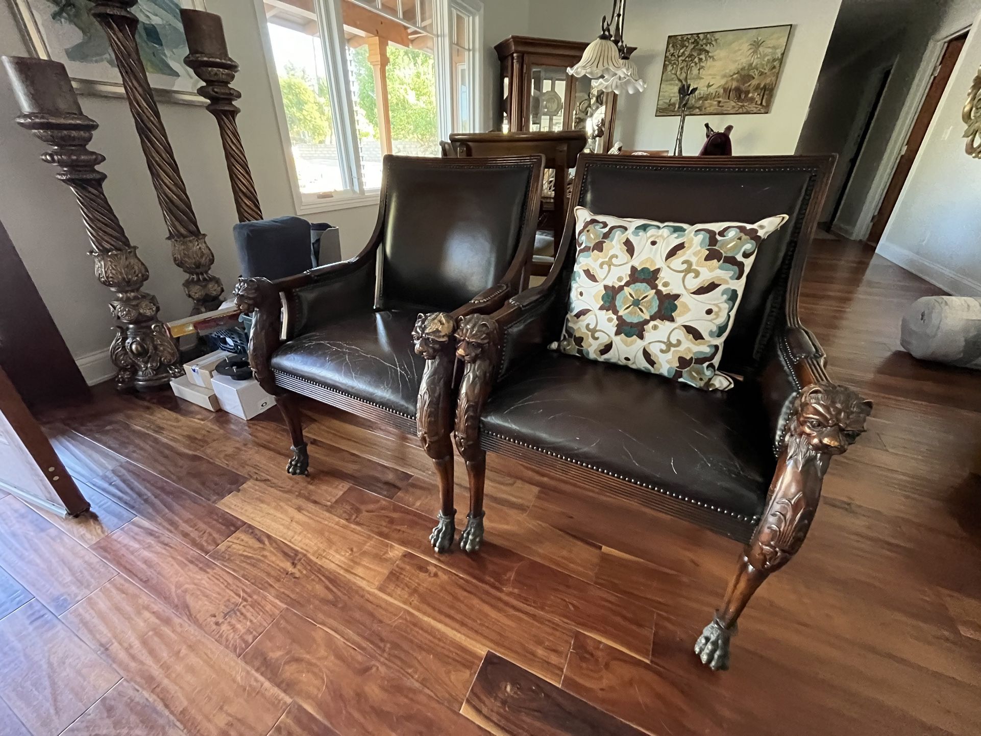 Pair If Chairs Antique $500