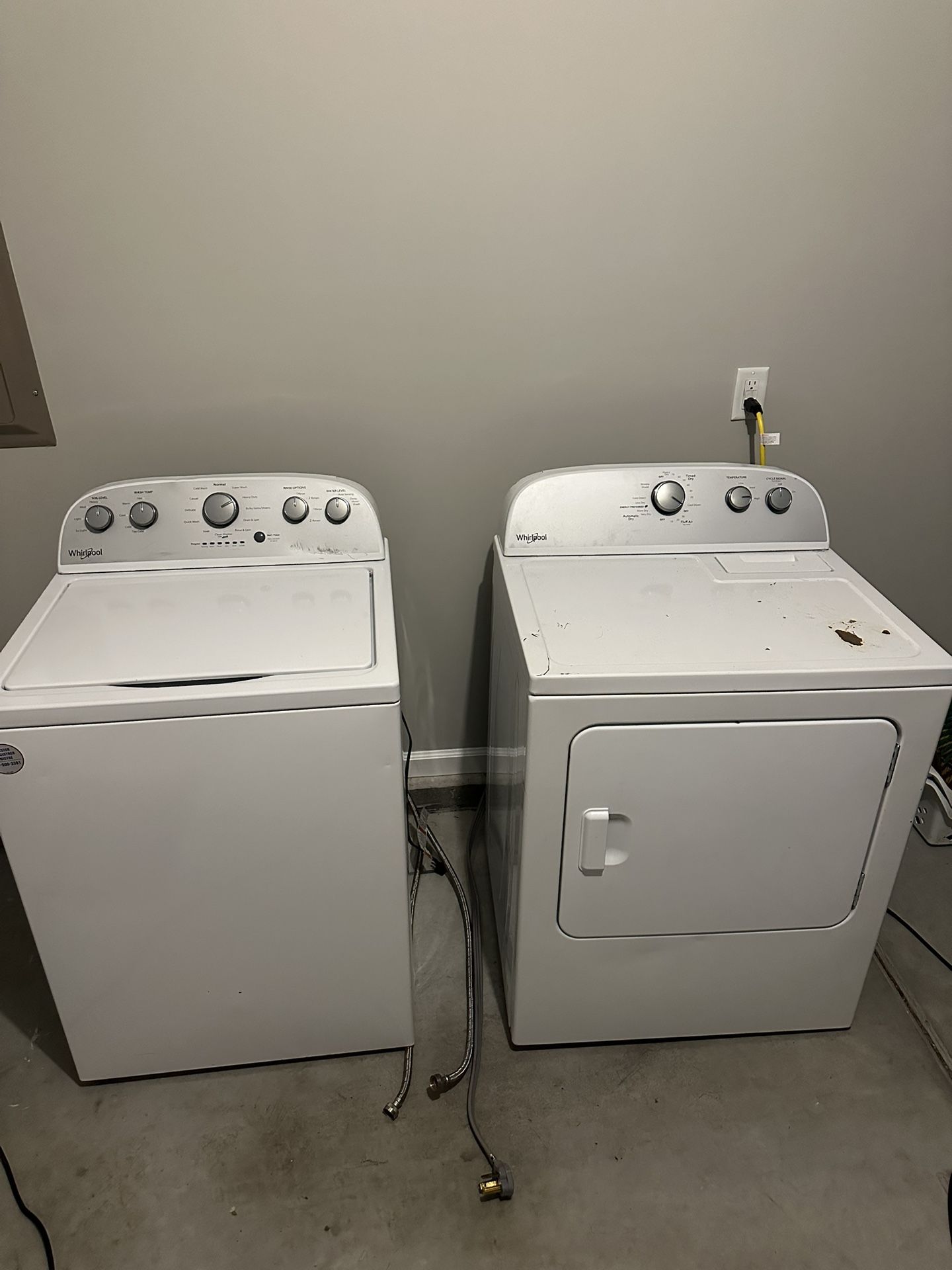 Whirlpool Washer And Dryer