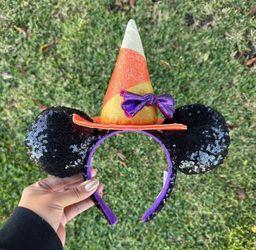 Candy Corn Disney Ears Headband