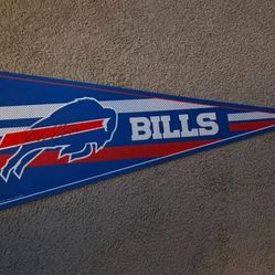 Buffalo Bills Aaron Willams Signed Pennant 
