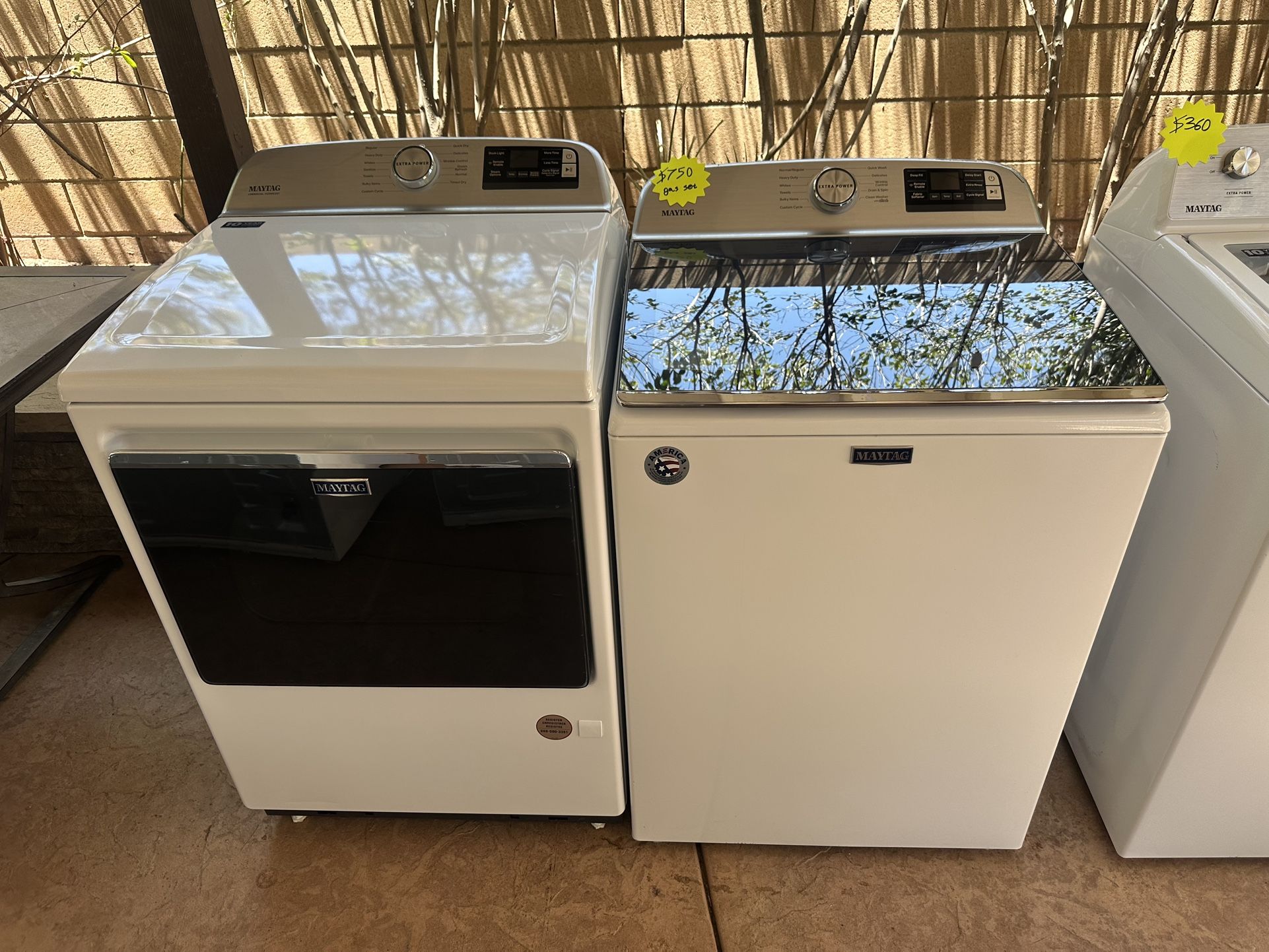 Maytag Washer And Gas Dryer