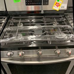 SAMSUNG NX58RSS 30-in 5 Burners Stove