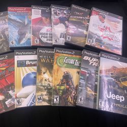 Ps2 Game Lot