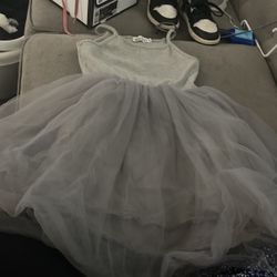 Girls Grey Dress