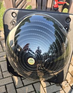 2 Solar pool domes