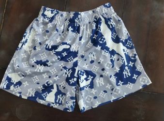 Bravest Studios ‘Snow Camo / LV / Yankees’ Shorts/ Size Small.