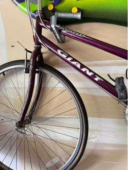 Cypress giant bike purple