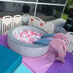 Ball Pit And Slide 