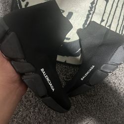 Black Balenciaga Socks 