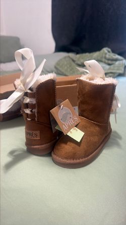 Brown boot toddler