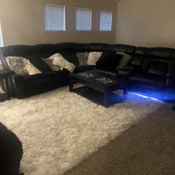 Sectional Recliner Couch