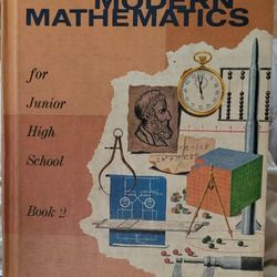 Modern Mathematics For Junior High School Book Two, Collectible Textbook
