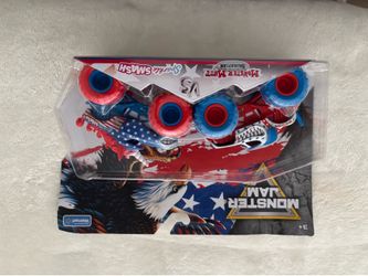 Monster Jam Series 02, 1:64 scale Stars and Stripes Wallmart Collection release