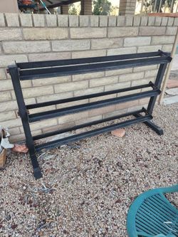Heavy Duty Dumbbells Weights Rack can hold very heavy dumbbells