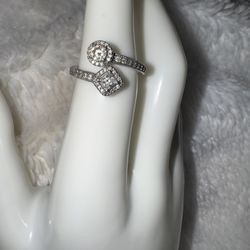 Retired Pandora Abstract Elegance Ring, size  5 1/2