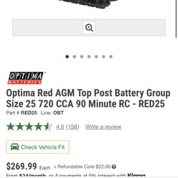 Optima Battery