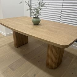 Rectangular Wood Dining Table
