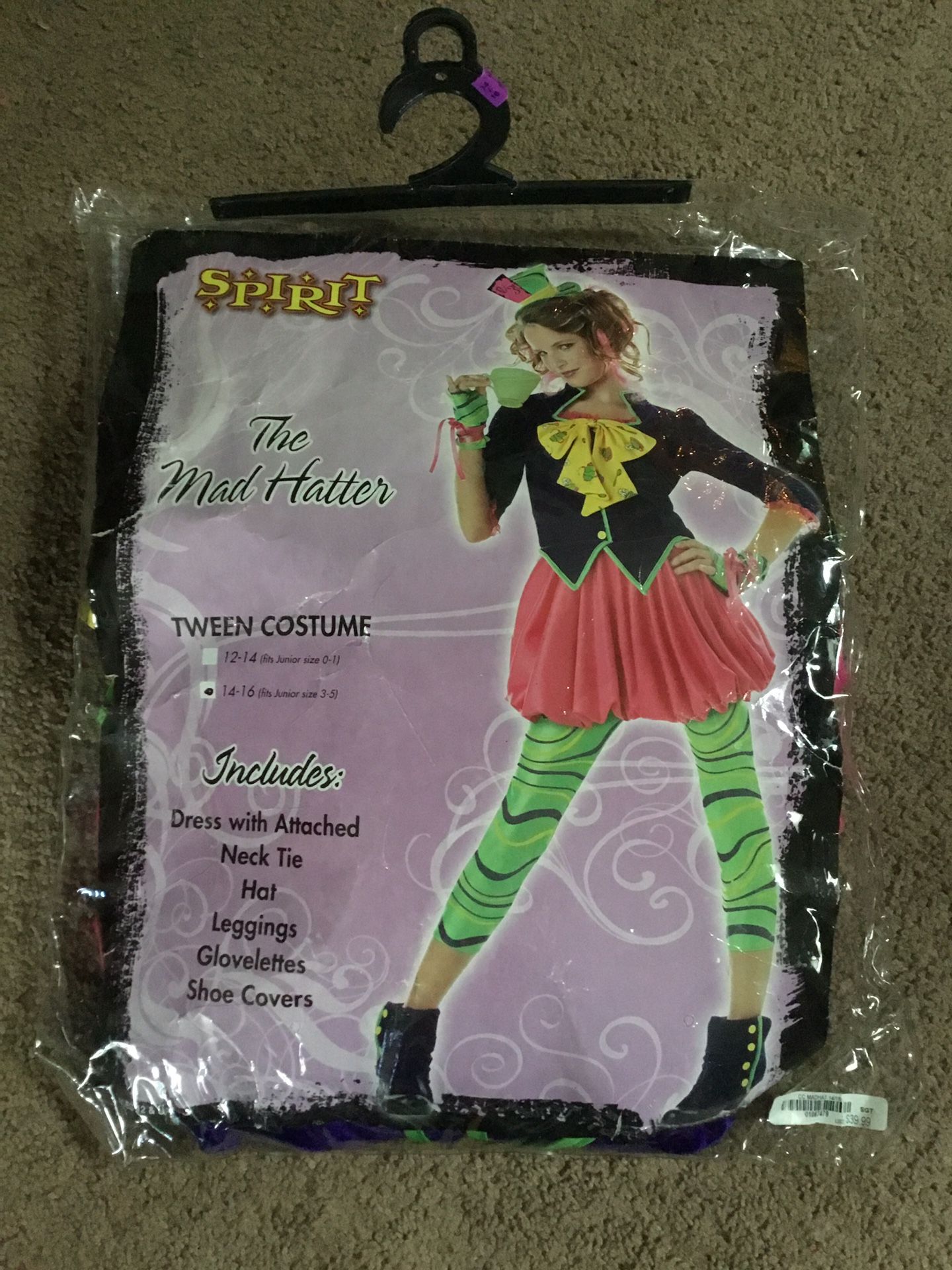The mad hatter Halloween costume