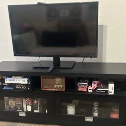 TV stand with TV