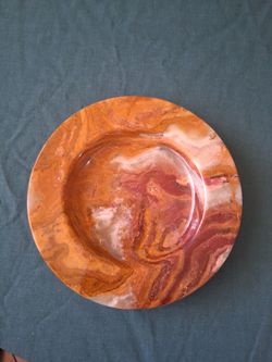 Onyx decorative plate