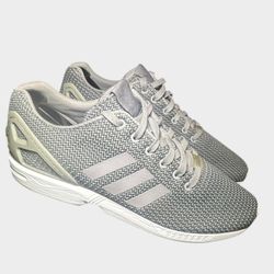 Adidas ZX Flux Grey Knit Torsion Sneakers Men’s Size 13 BA9112