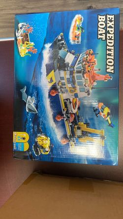 Boat DIY assembly blocks toys