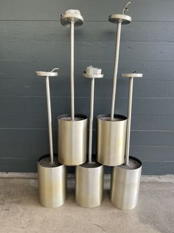 Midcentury Drop Canister Lights