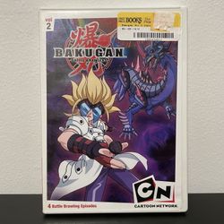 Bakugan Battle Brawlers Vol 2 DVD Cartoon Network Anime SEGA CIB 2008