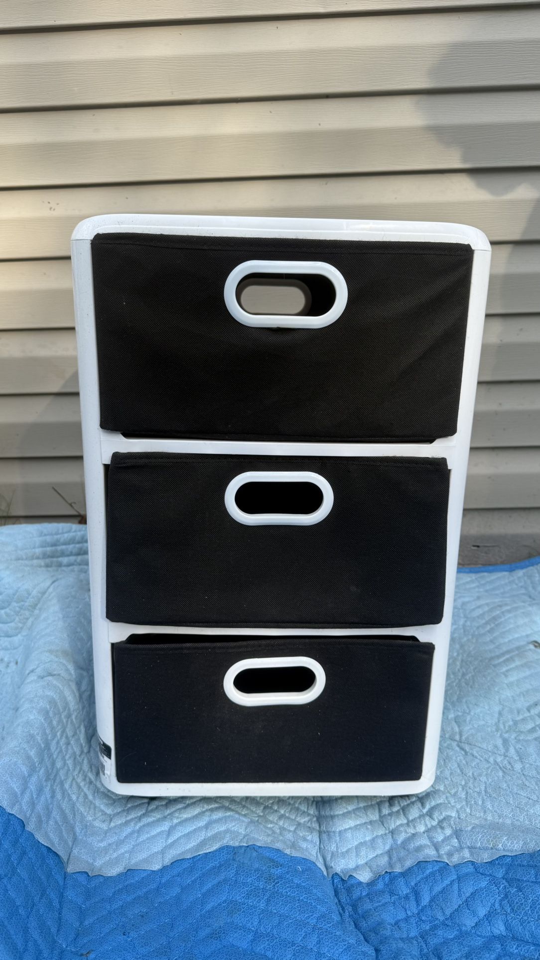 White Small Storage Cart
