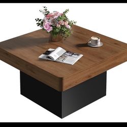 Beautiful Light Walnut Coffee Table 