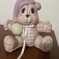 Vintage Teddy Bear Bank