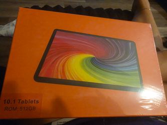 10.1” IPS HD Tablet 512GB Memory Android 13 With 2 Sim Card Slots WiFi - NEW