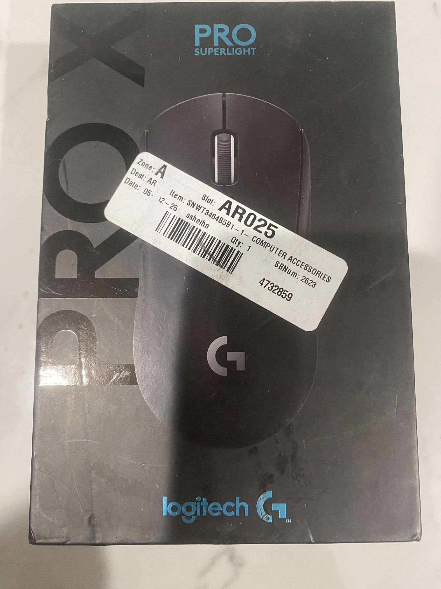 Logitech PRO X Superlight Wireless Optical Gaming Mouse, (contact info removed)78