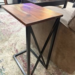 Two piece wood and Metal Set