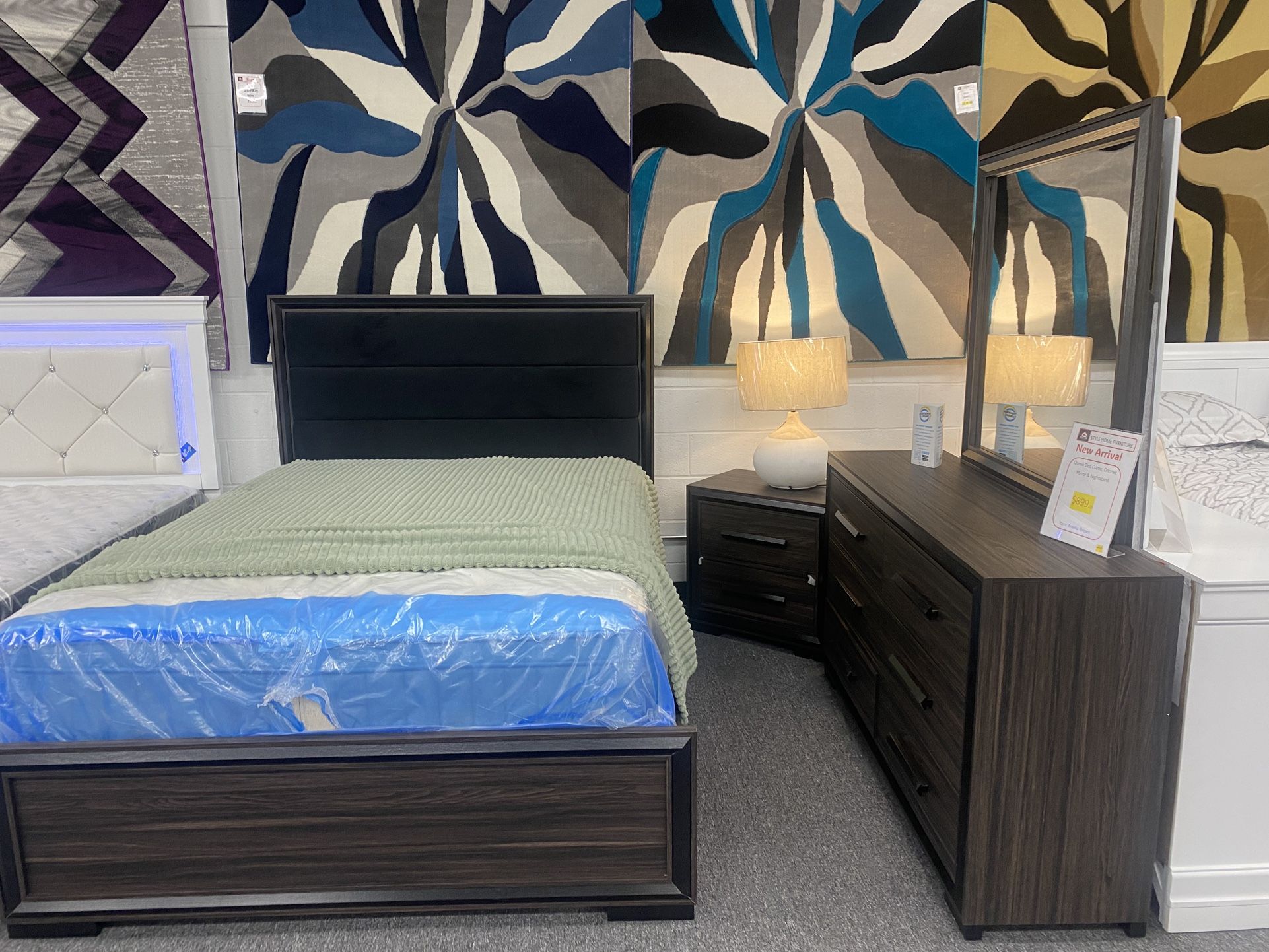Queen Size Bedframe Set $899