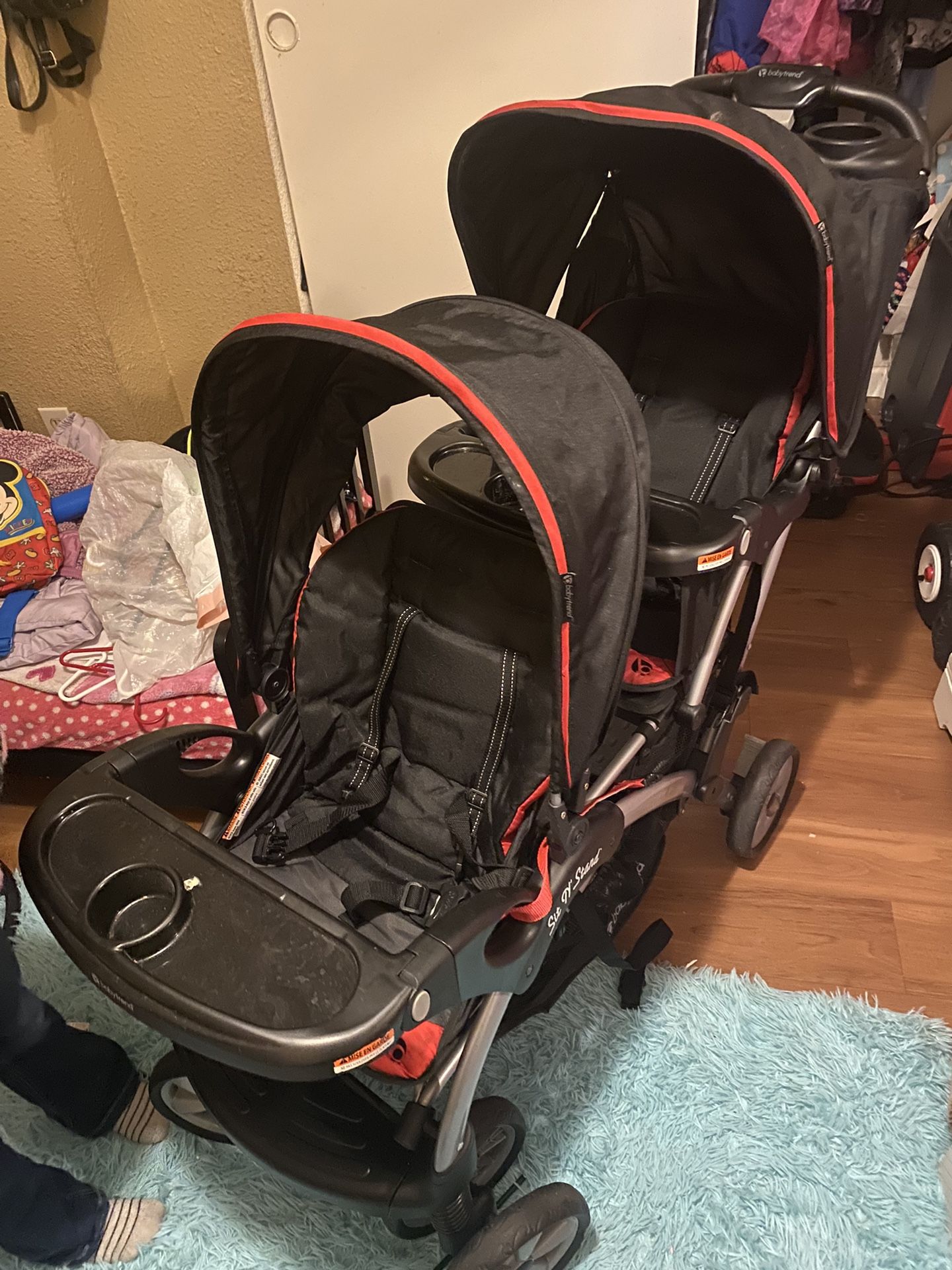 Sit N Stand Double Stroller