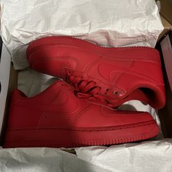 Air force ones red